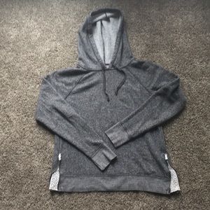 Aerie grey hooded sweatshirt/sweater